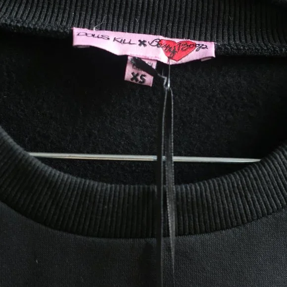 NWT Oversized Betty Boop Sweatshirt. - Picture 6 of 6